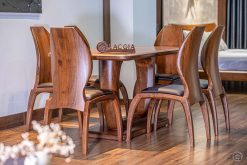 BÀN GHẾ ĂN GỖ HIỆN ĐẠI BA21